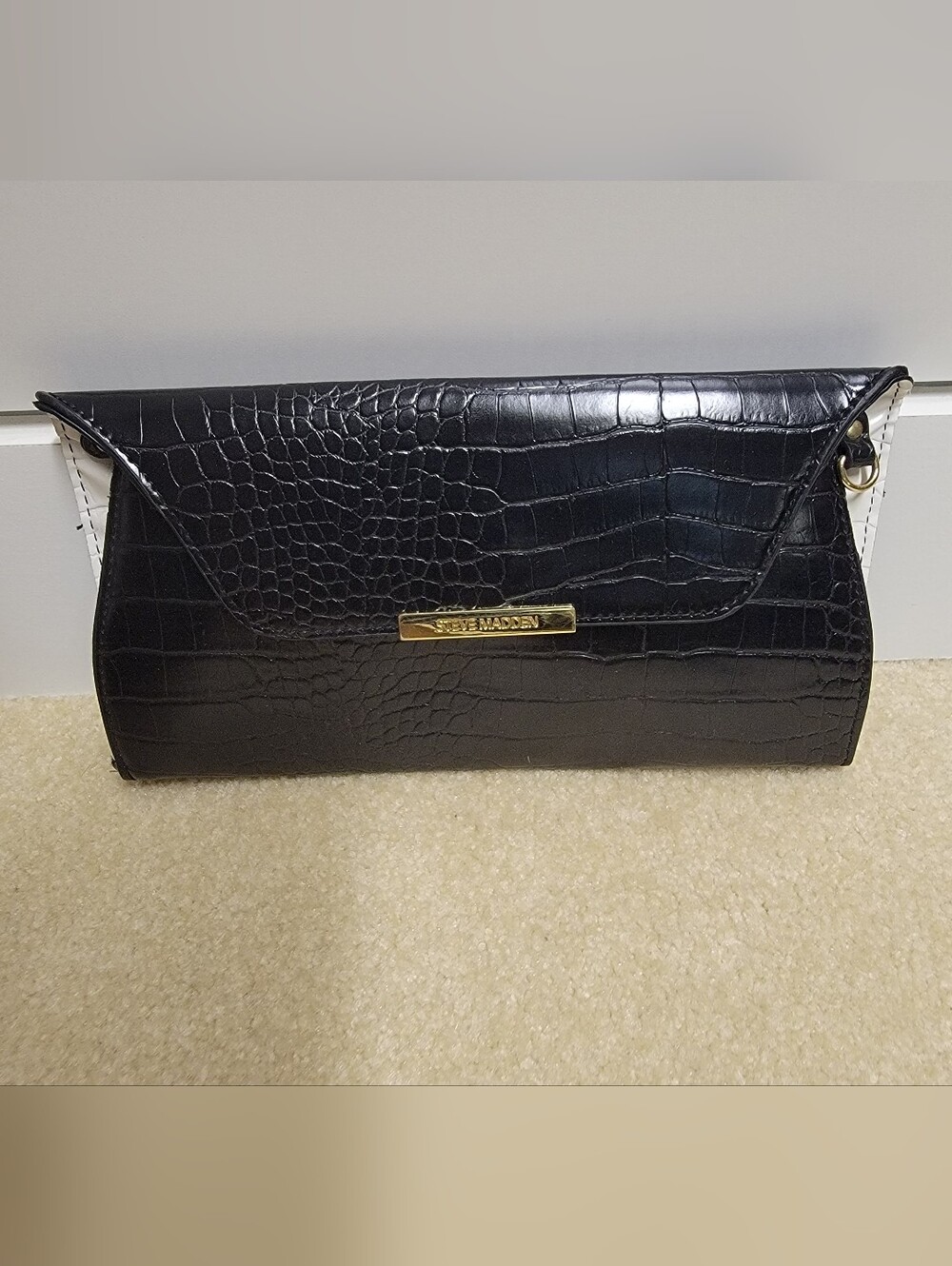 Lovely Steve Madden Embossed Clutch